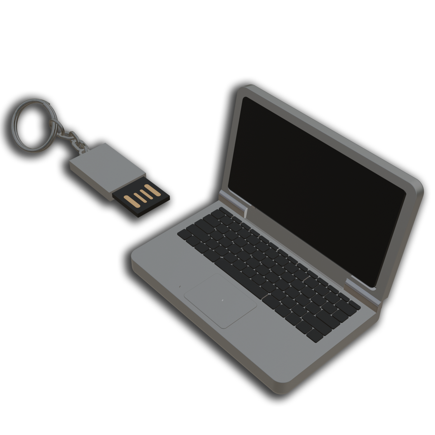 Vinyle phosphorescent + dédicace + porte-clé USB