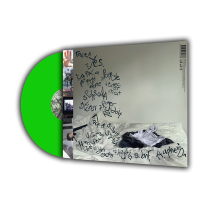 Vinyle phosphorescent + dédicace + porte-clé USB