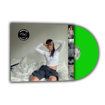 Vinyle phosphorescent + dédicace + porte-clé USB
