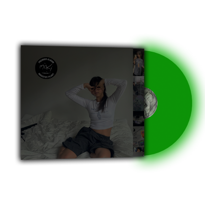 Peluche Industry Plant + vinyle vert phosphorescent + porte-clé USB