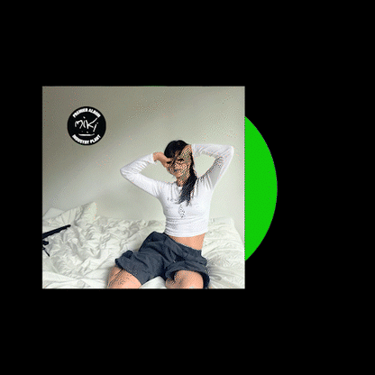 Vinyle phosphorescent + dédicace + porte-clé USB