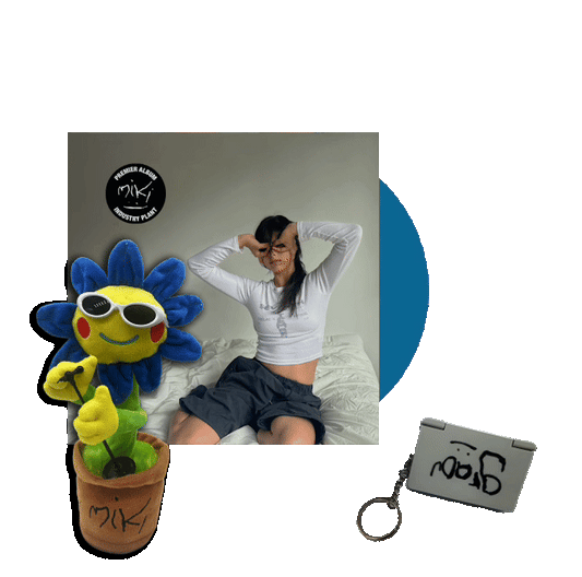 Peluche Industry Plant + album vinyle + dédicace + porte-clé USB