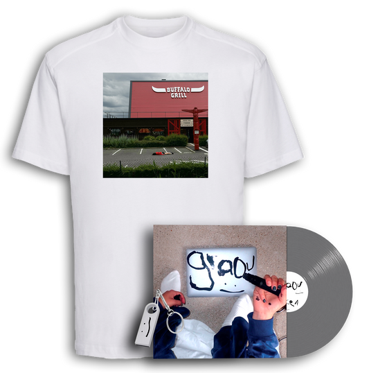 "graou" pack Vinyle dédicacé + T-shirt + clé USB