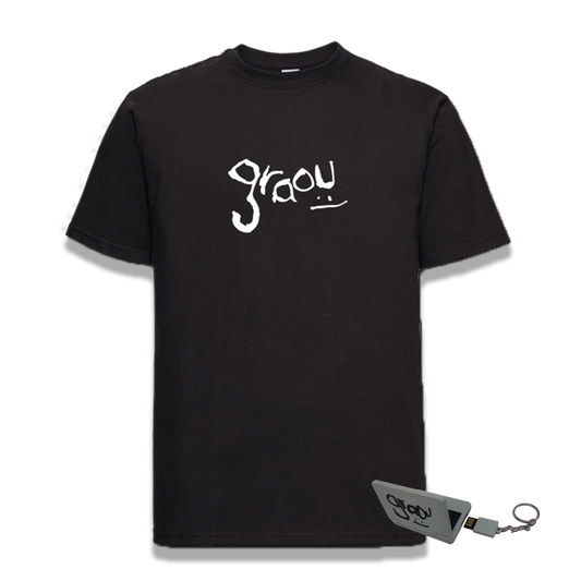 T-Shirt graou + porte-clé USB