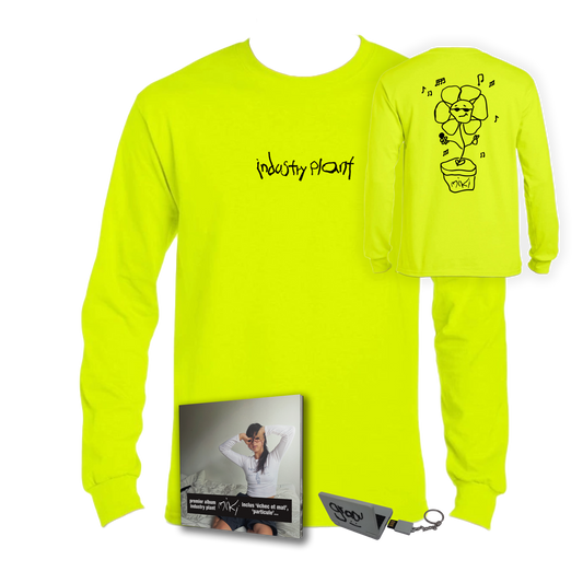 Pack T-shirt “industry plant” + album CD + dédicace + porte-clé USB