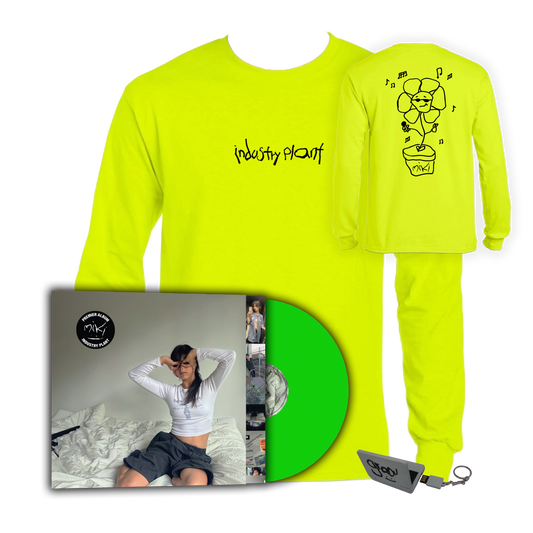 T-shirt “industry plant” + album vinyle + dédicace + porte-clé