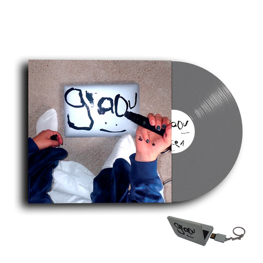 Vinyle "graou" + porte-clé USB