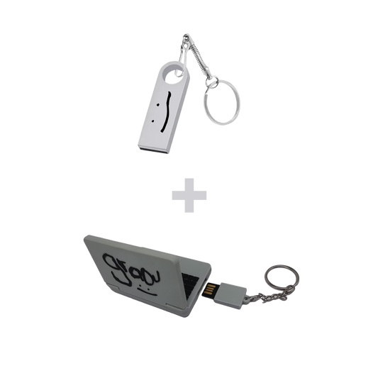 Clé USB “graou” + Clé USB "industry plant"
