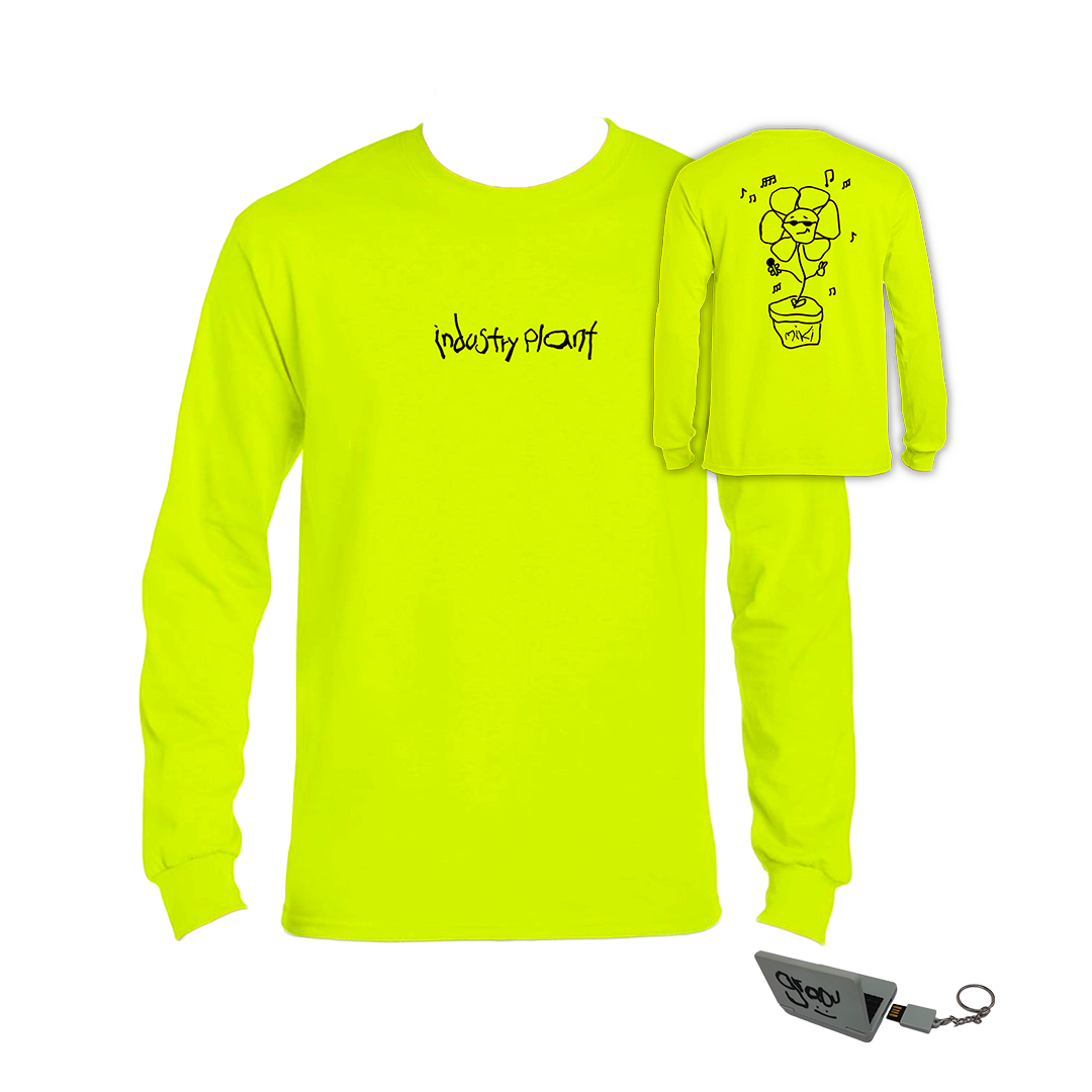 T-shirt industry plant + porte-clé USB